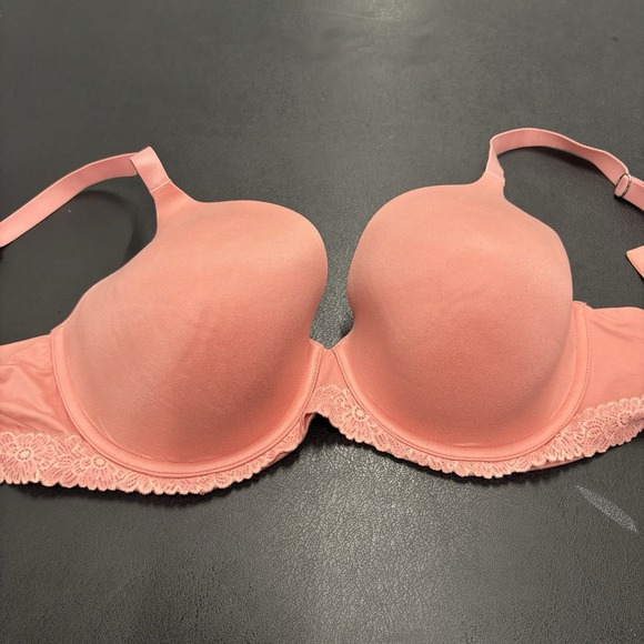 Aerie 38DD Real Sunnis Full Coverage Bra Pink‎ Floral Underwire - Picture 4 of 5